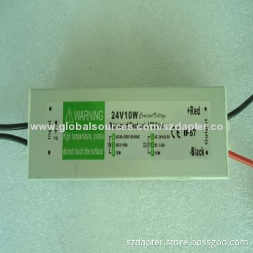 12/24V 120W Constant Voltage IP67 Waterproof LED Power Supply with CE/RoHS Marks